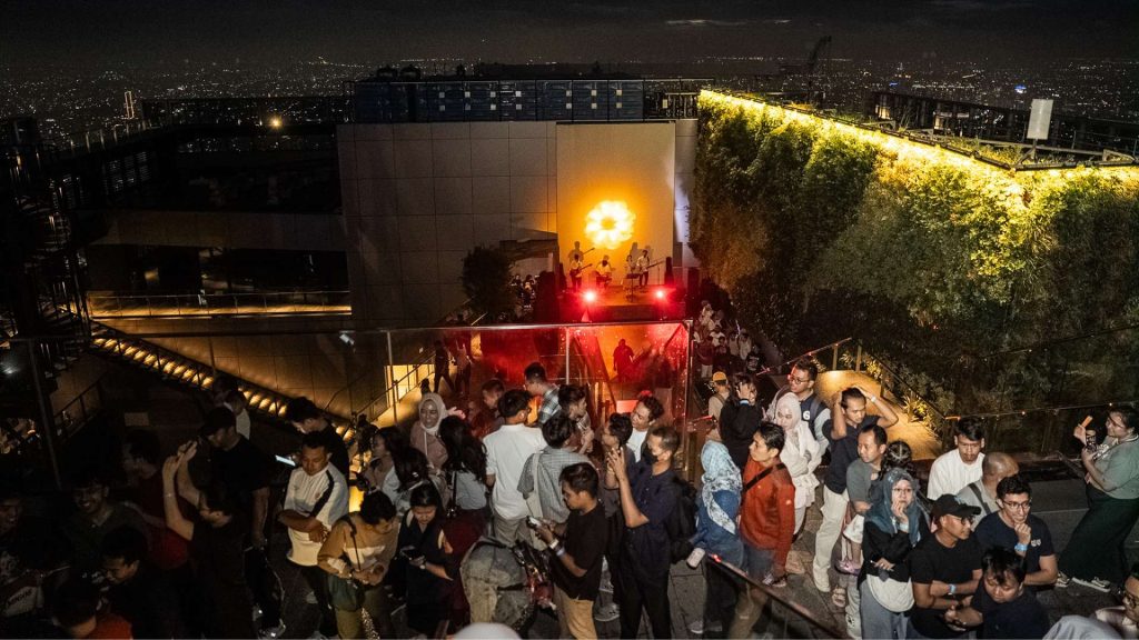 Keramaian attractive games sebelum countdown Tahun Baru 2026